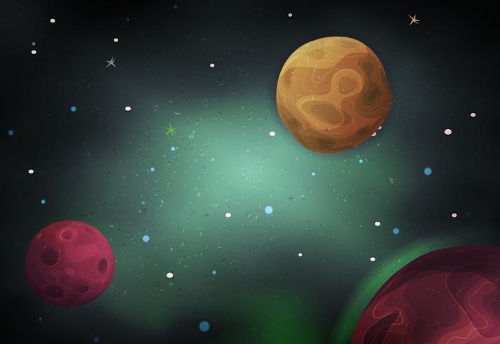 Scifi Space Background For Ui Game vector