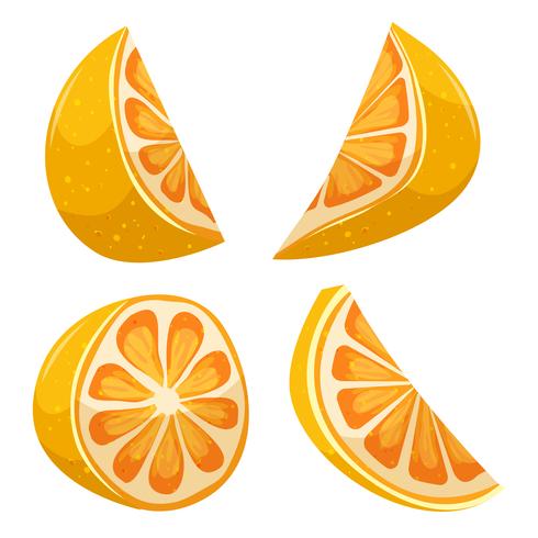 Cartoon Lemon vector