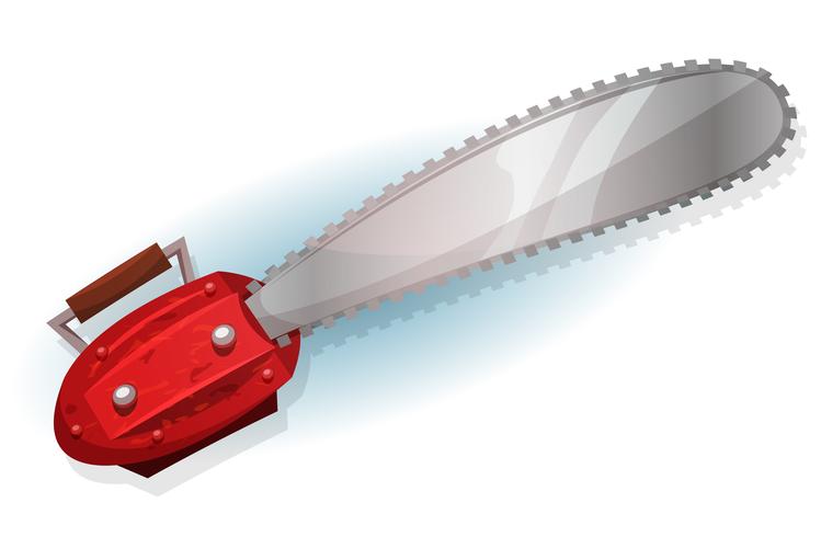 Lumber Chainsaw vector