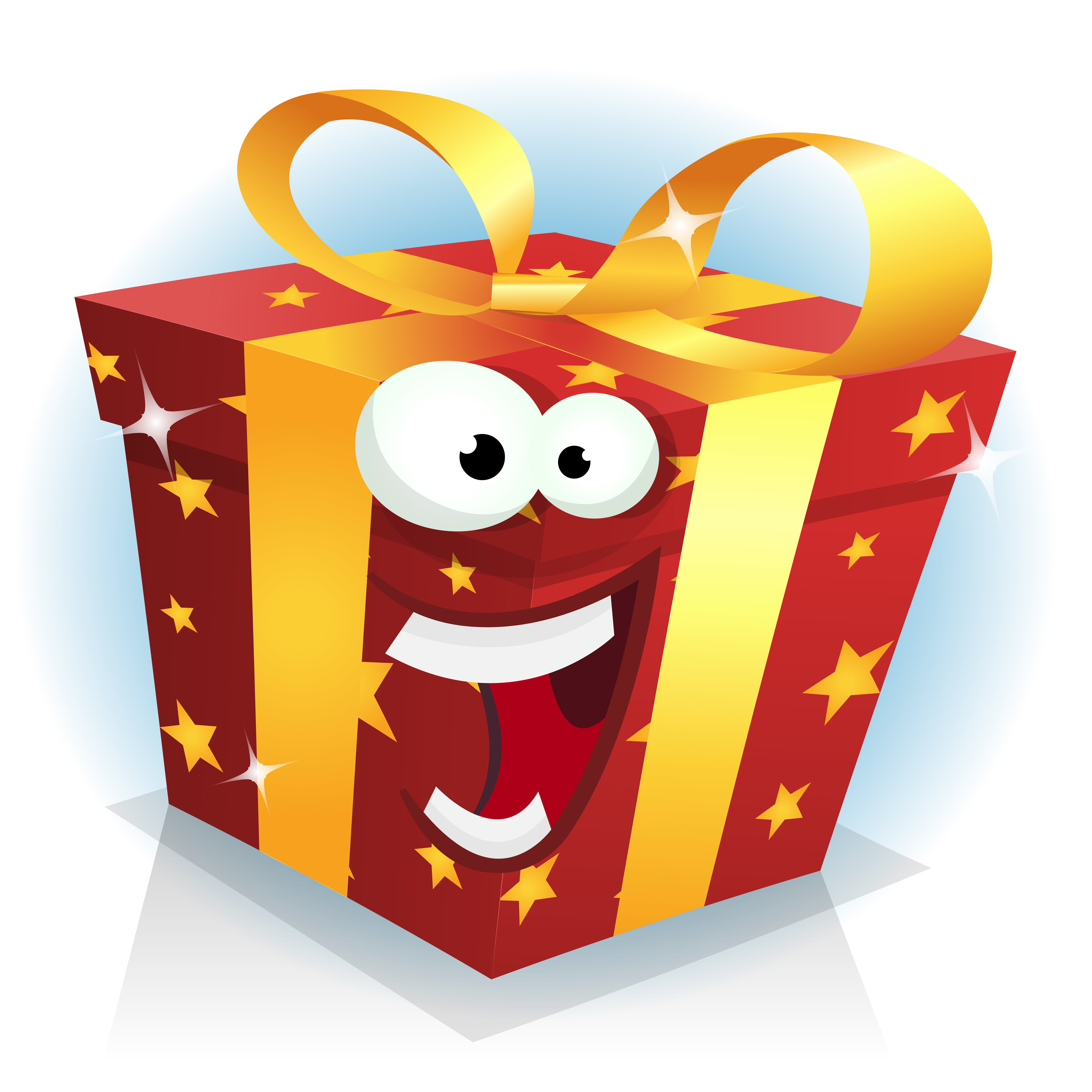 Download Christmas And Birthday Gift Box Character 265154 Vector ...