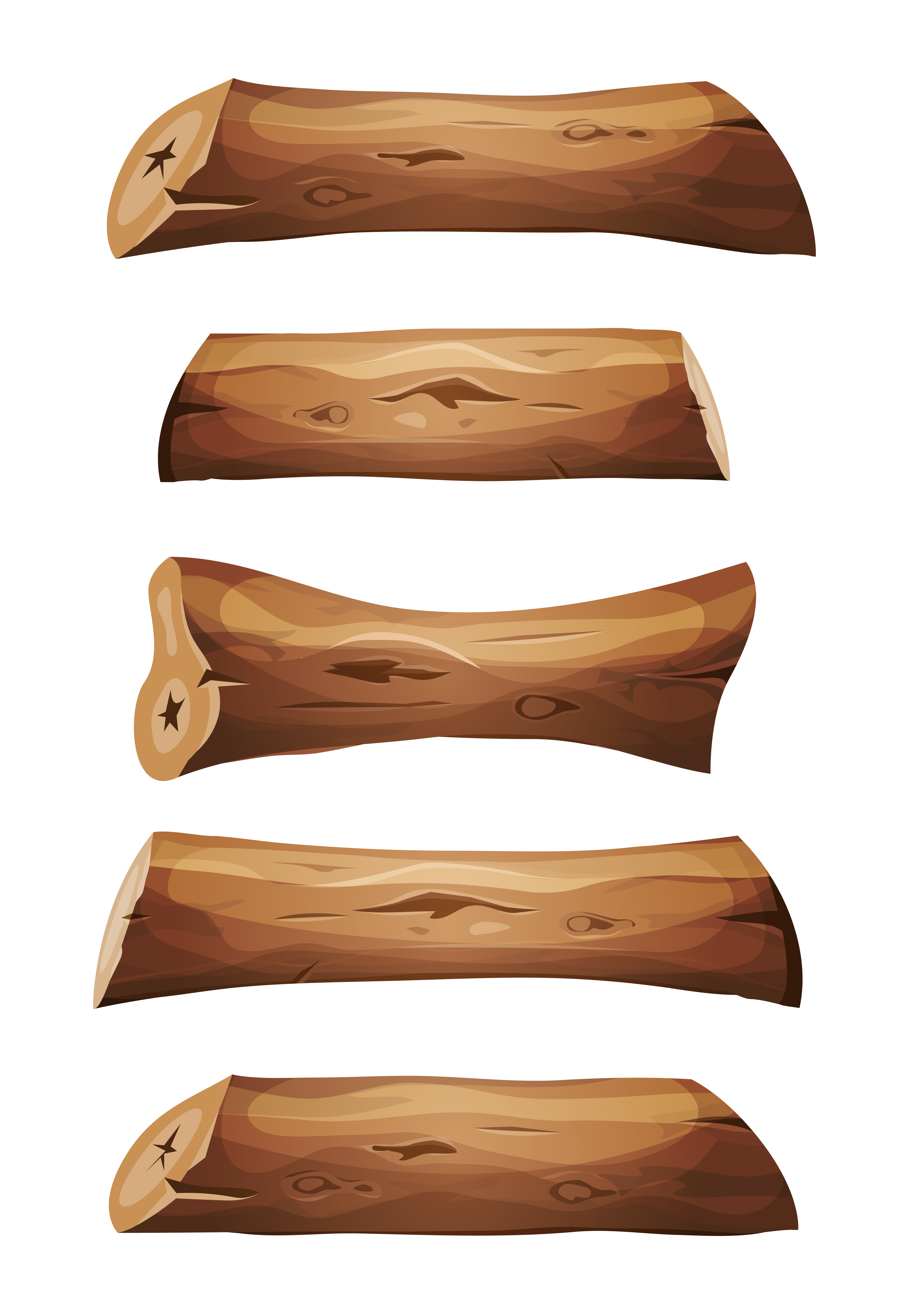 Set de troncos y tablas de madera 265312 Vector en Vecteezy