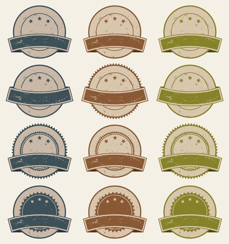 Vintage Retail Badges, Awards And Banners vector