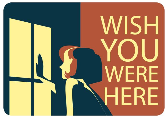 Alone Girl Vector