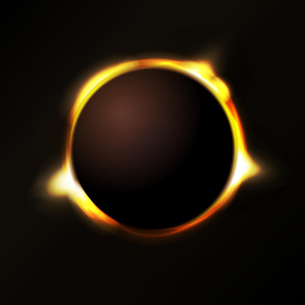 Solar Eclipse Background 265352 Vector Art at Vecteezy