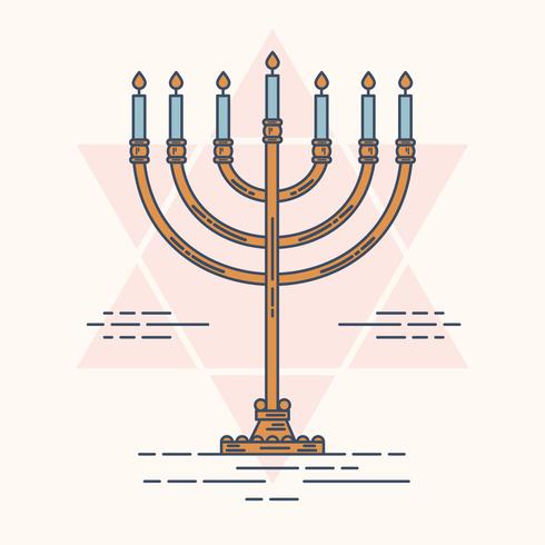 Menorah Vector