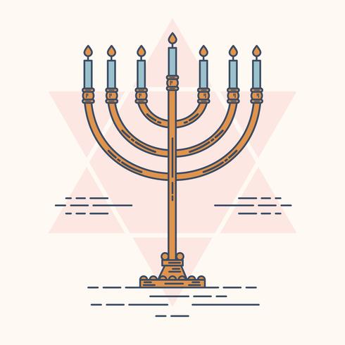 Menorah vector