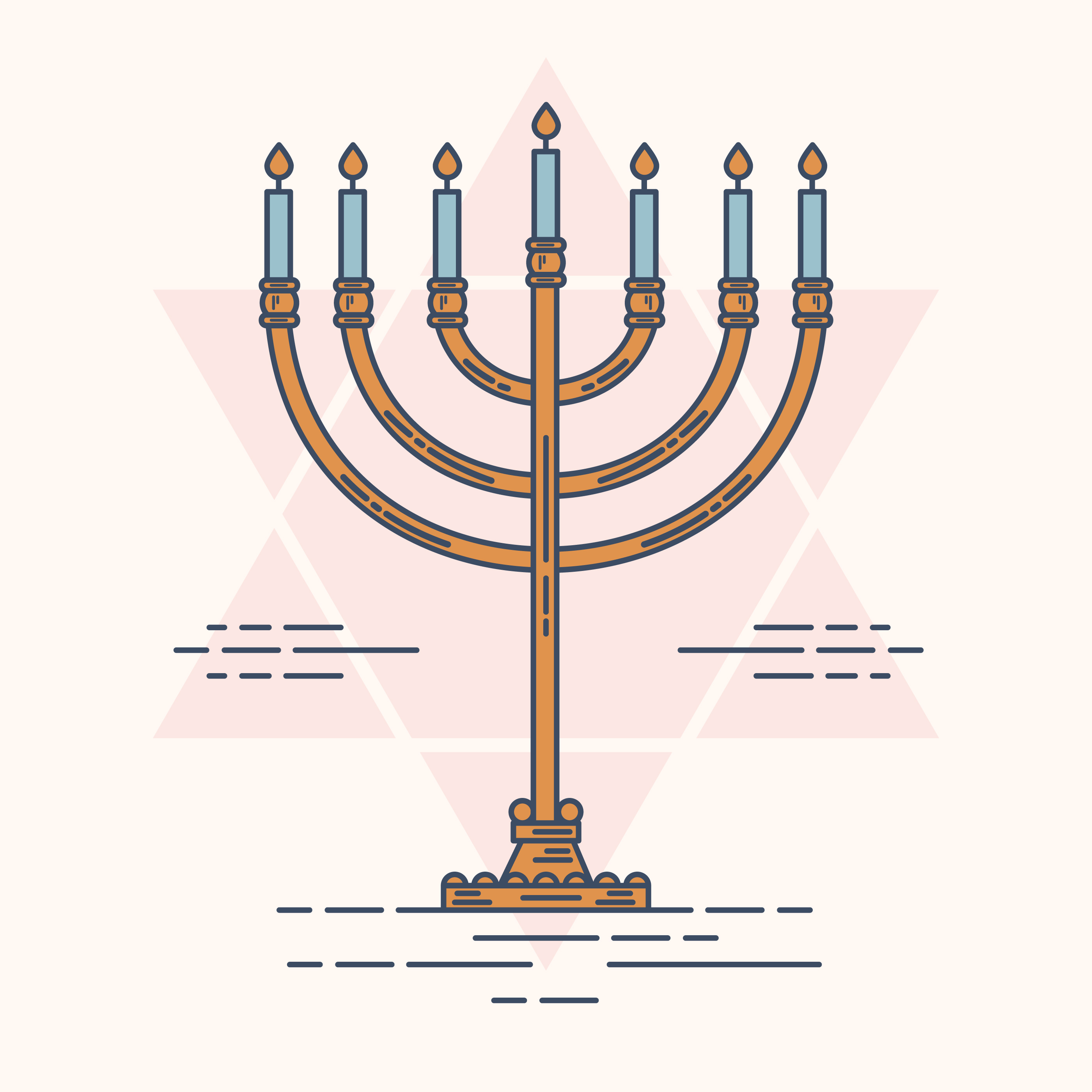 Download Menorah Vector 265509 - Download Free Vectors, Clipart ...