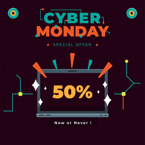Cyber Monday Vector