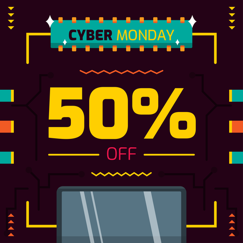 Cyber Monday Vector