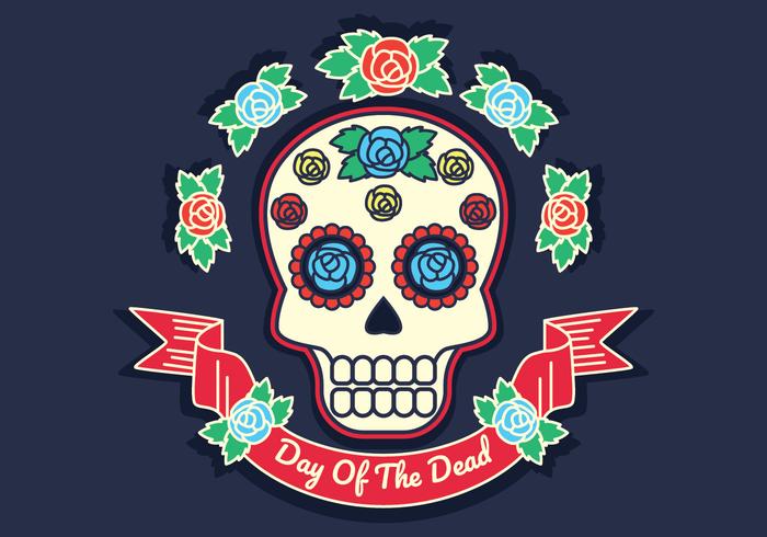 Day Of The Dead Vector Illustration