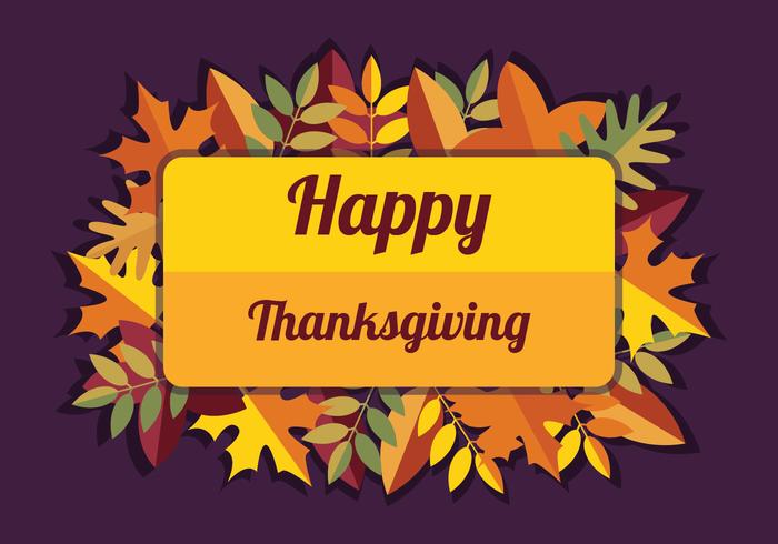 Papercraft Thanksgiving Vector