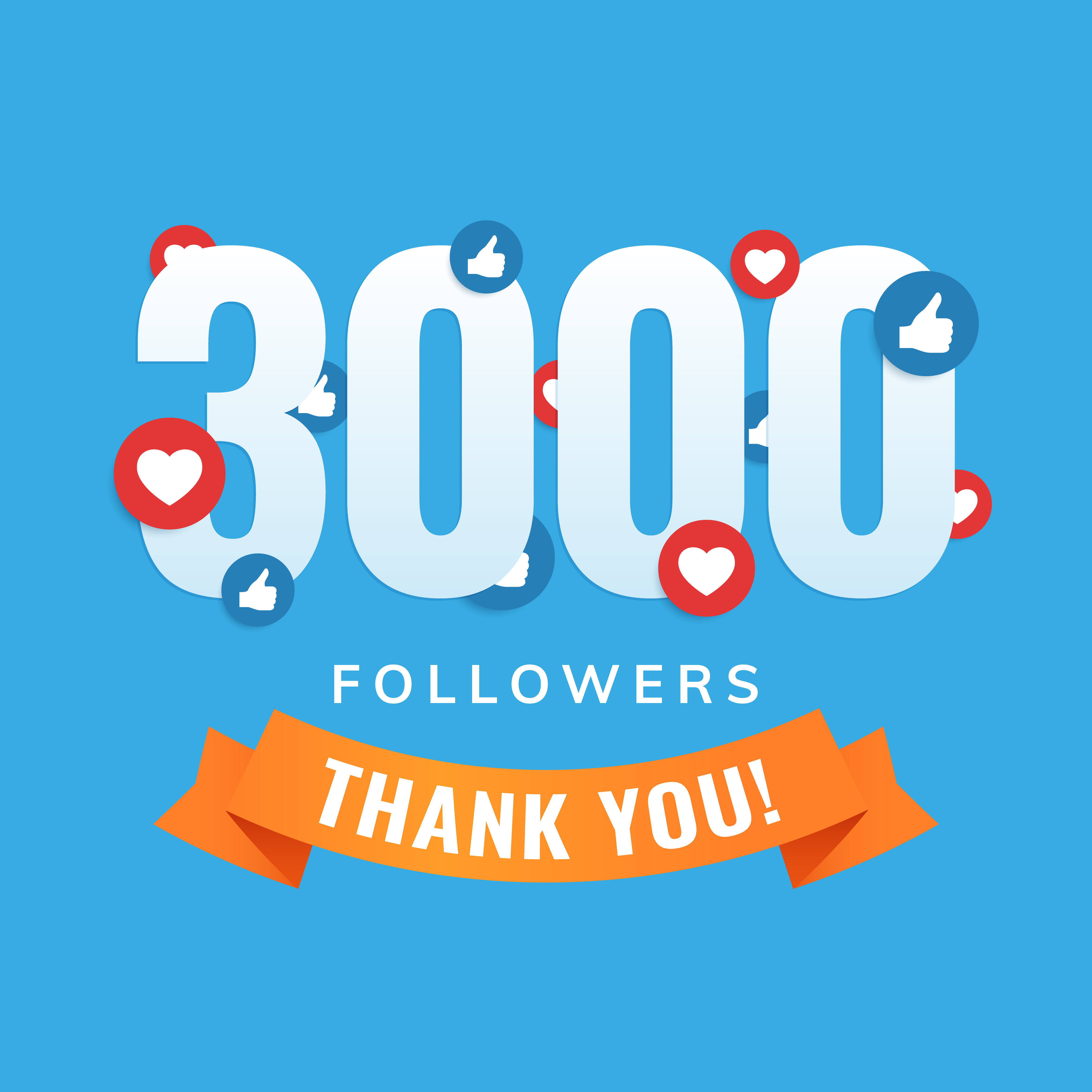 Download 3000 followers, social sites post, greeting card ...
