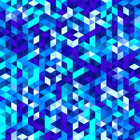 Mosaico poligonal del vector, fondo de la textura del triángulo, patrón geométrico vector