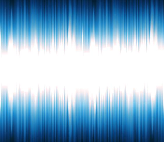 Abstract Sound Or Light Wave Oscillating vector