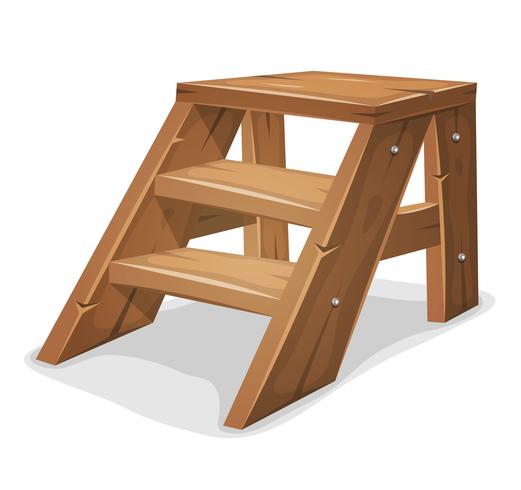 Wood Footboard vector