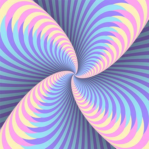 Holographic Color Swirl Circular Movement Illusion