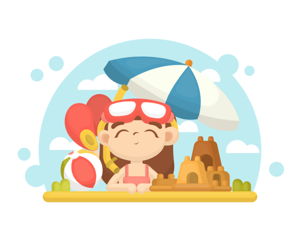 Beach Activity Vector
