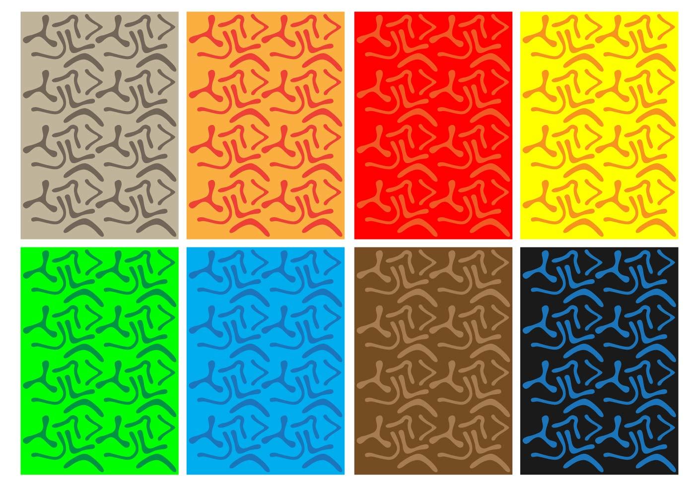 Boomerang Pattern 267025 Vector Art at Vecteezy