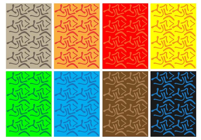 Boomerang Pattern vector