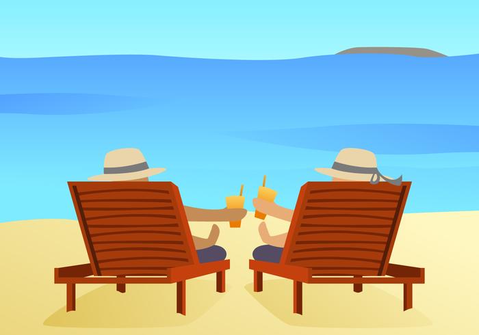 Awesome Beach Activities Vectors