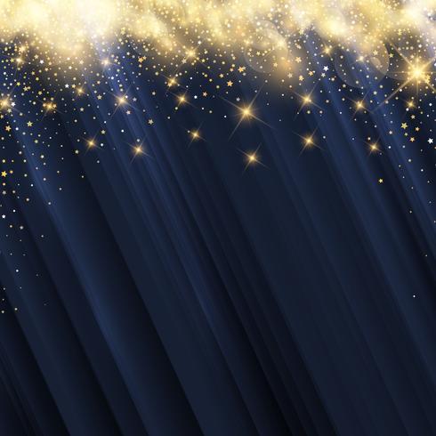 Christmas stars background  vector