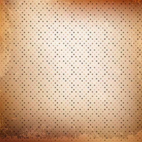 Grunge polka dot background  vector