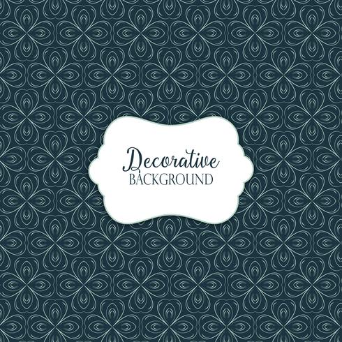 Decorative pattern background  vector