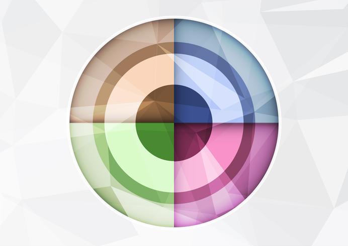 Abstract design background vector