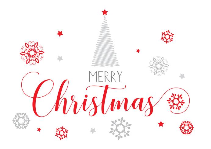 Decoratieve kerst tekst achtergrond - Download Free Vectors, Vector