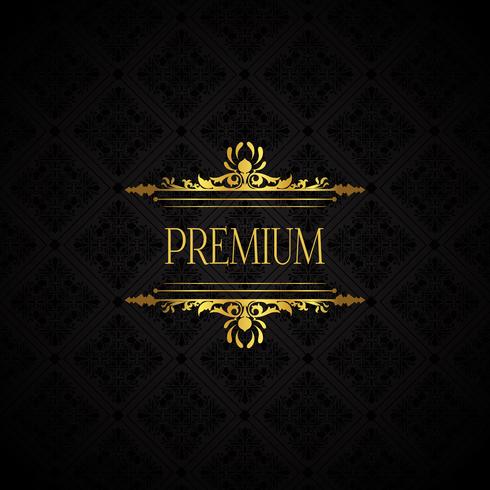 Elegant luxury brand background vector