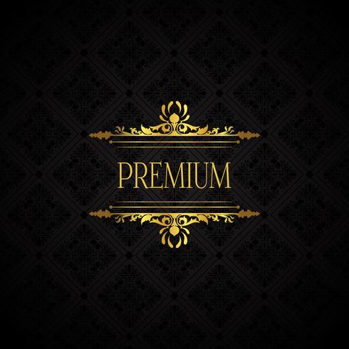 Elegant luxury brand background vector