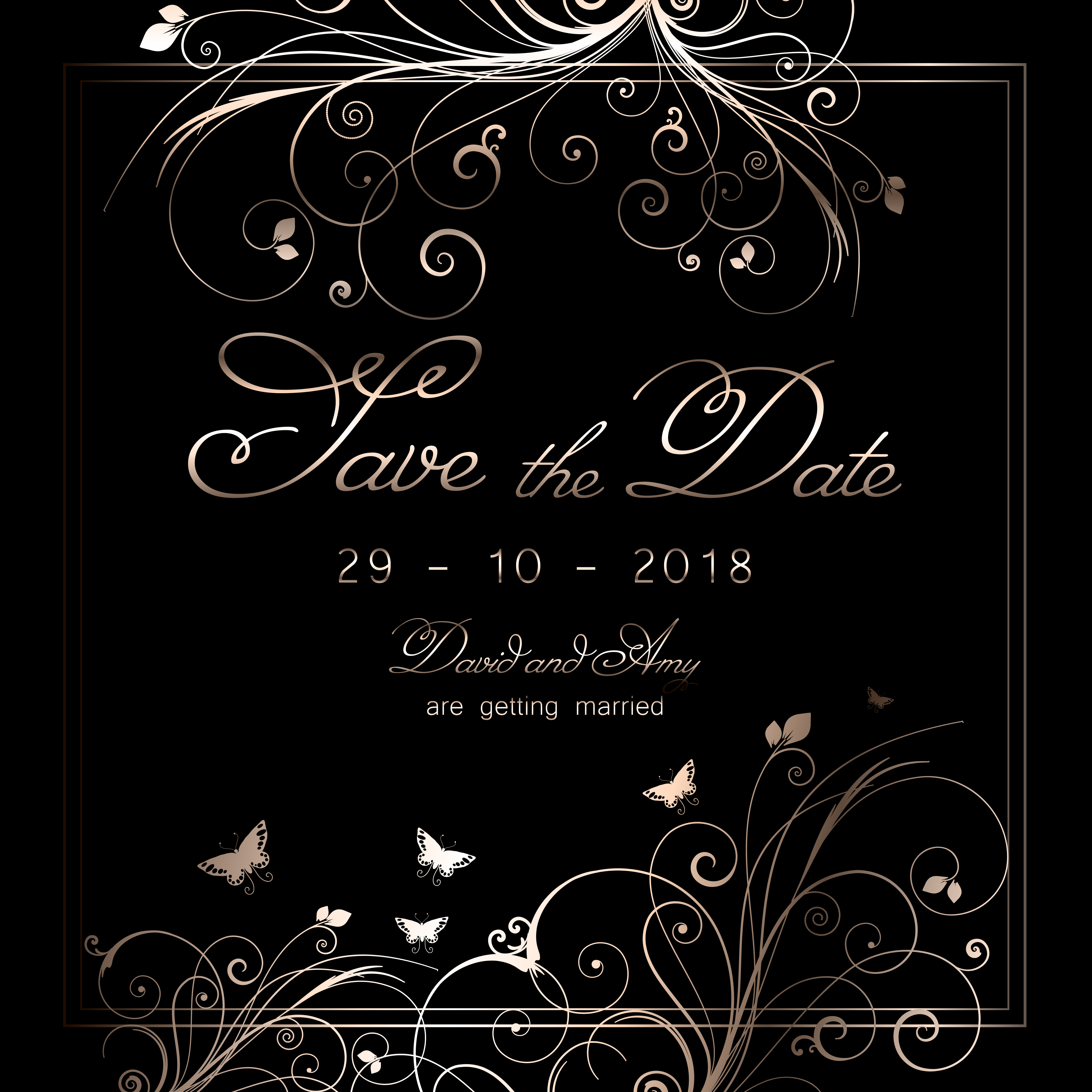 Elegant Save The Date Background Design Download Free Vectors Clipart Graphics Vector Art