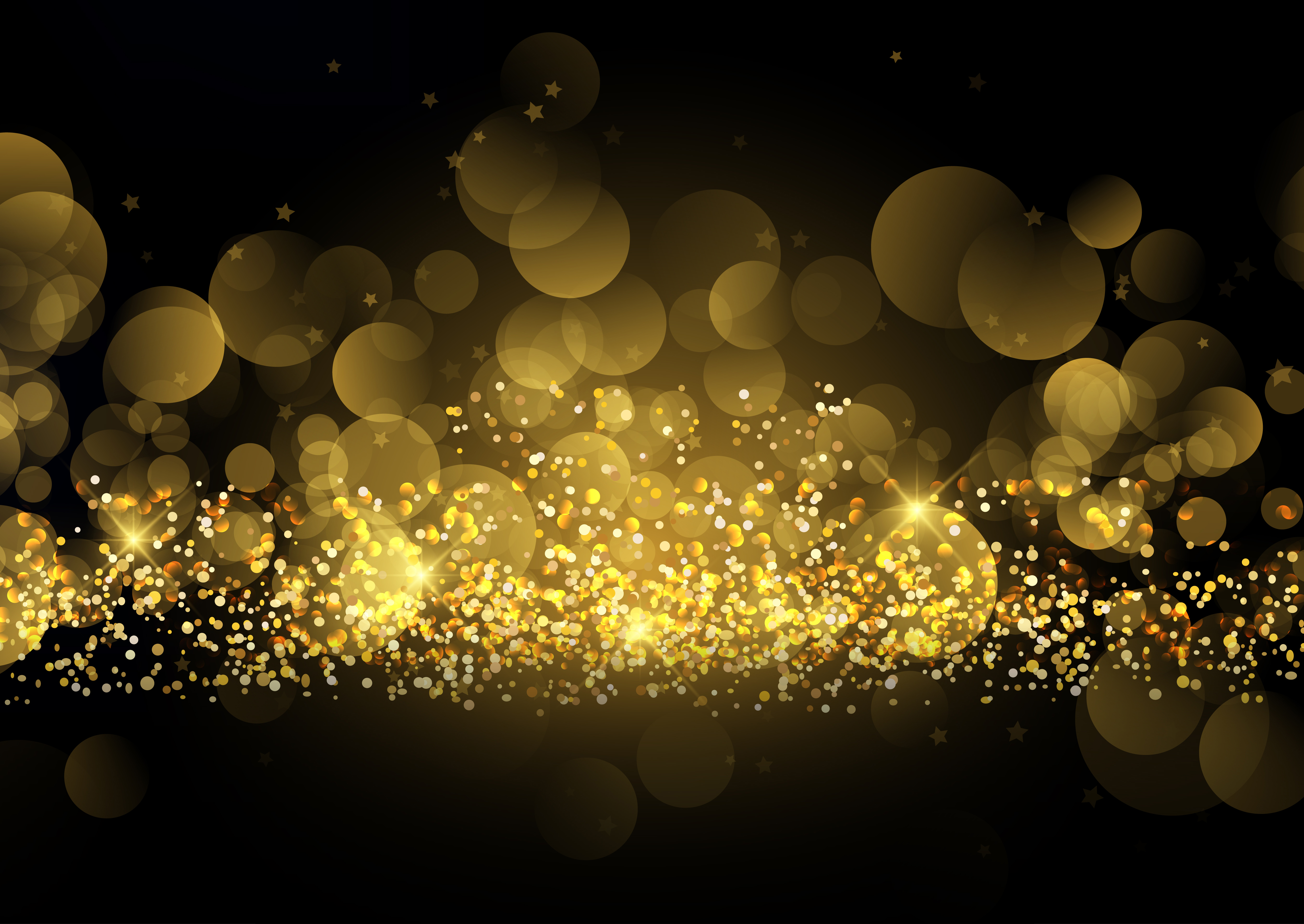 Glittery gold sparkle background 267452 Vector Art at Vecteezy