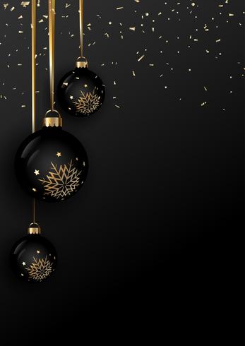 Elegante fondo de adorno navideño. 267488 Vector en Vecteezy