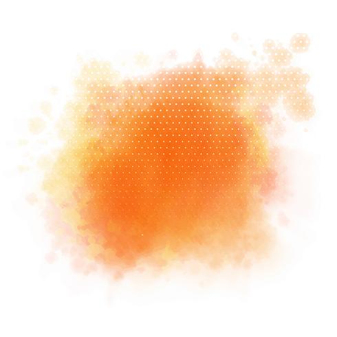 Watercolour splatter background vector