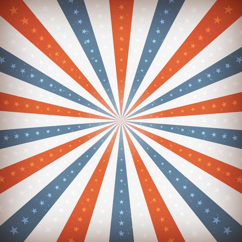 American Fourth Of July Background vector