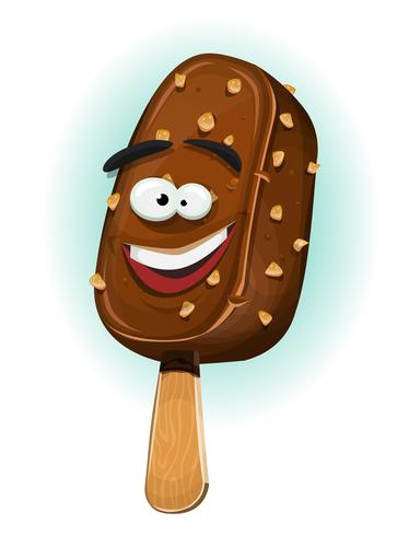 Chocolate Ice Cream Stick vector