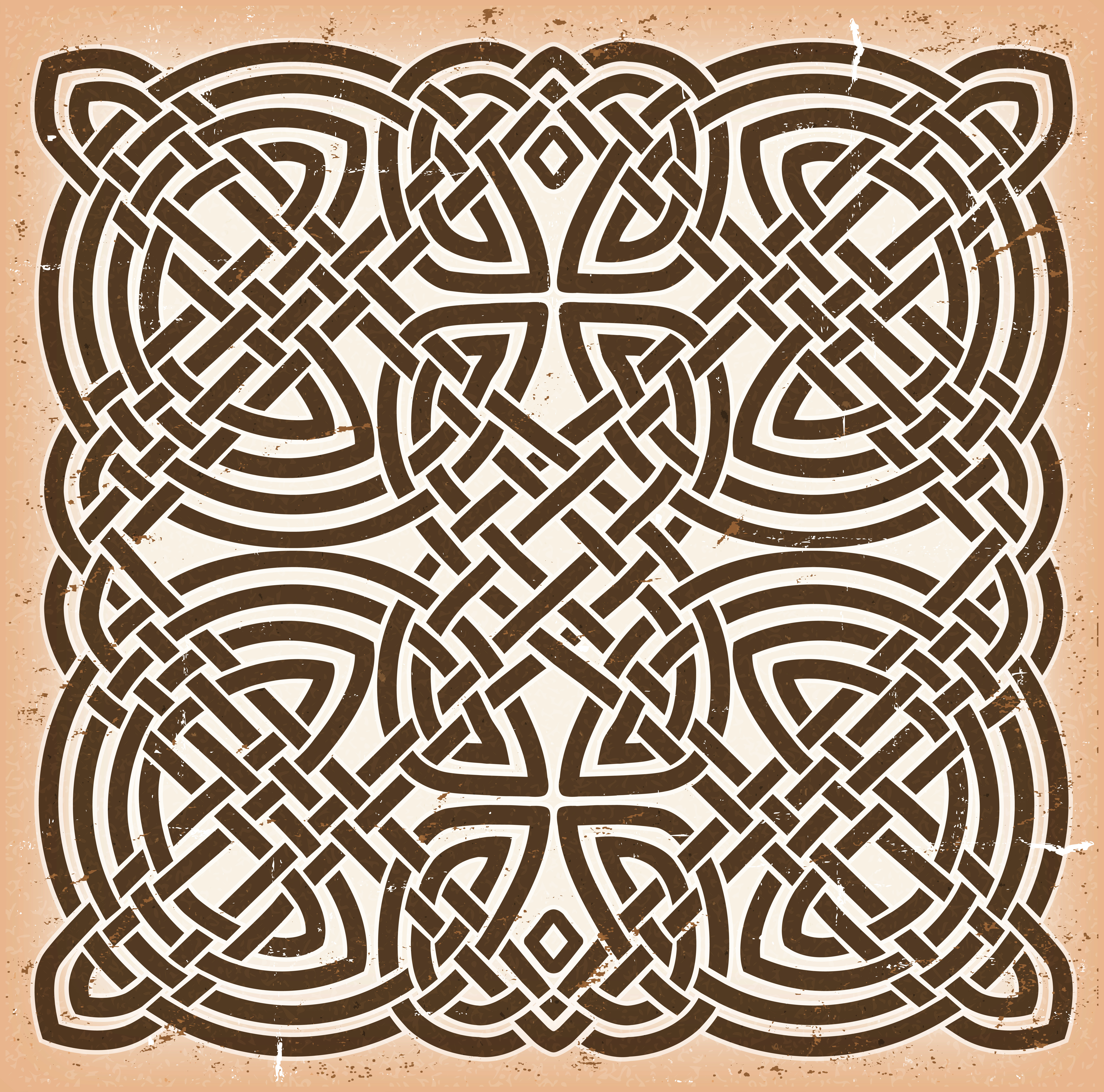 Download Vintage Grunge Celtic Mandala Background - Download Free ...