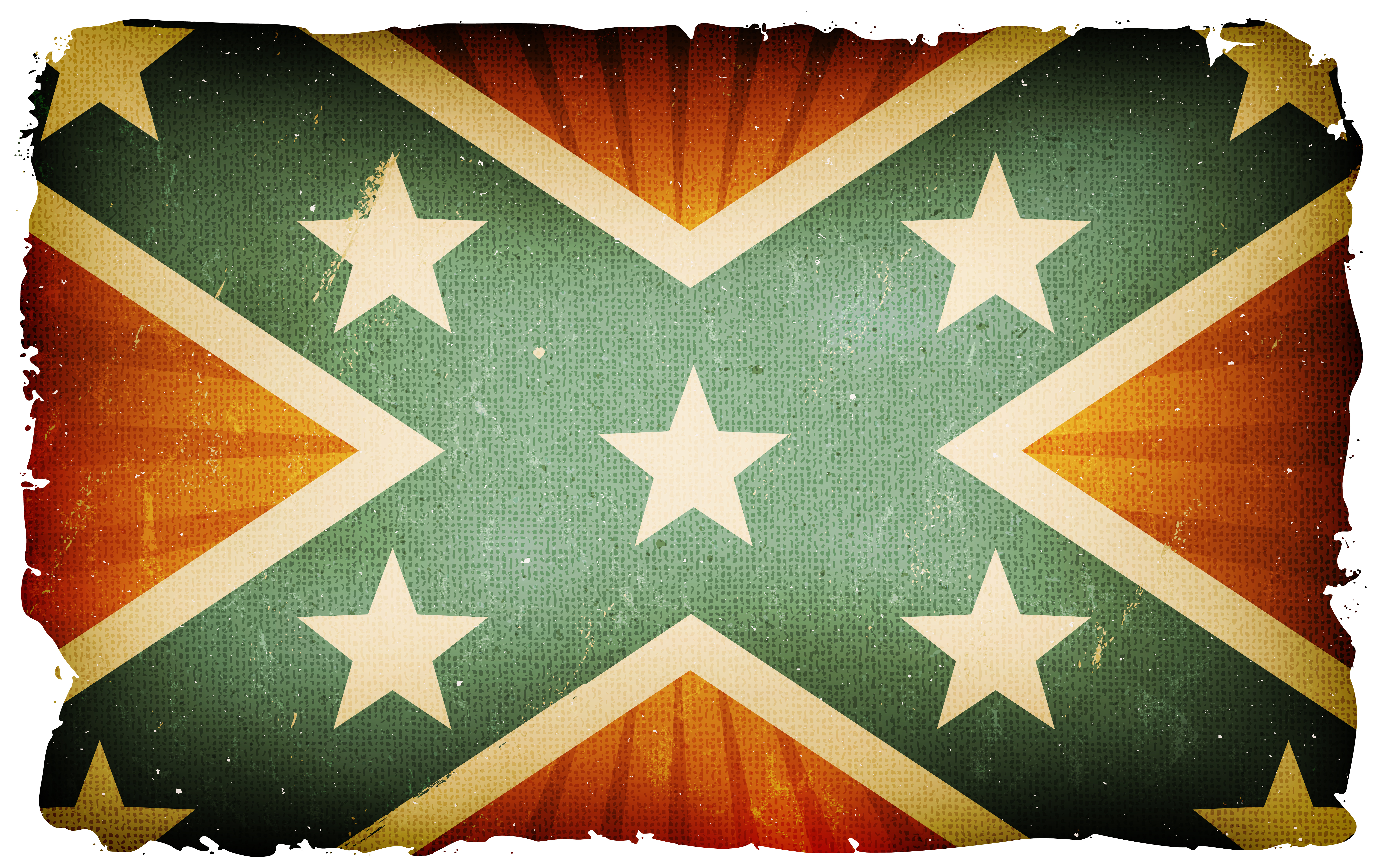 Download Vintage US Confederate Flag Poster Background - Download ...