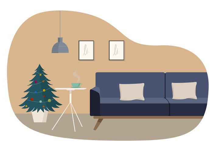 Vector Livingroom Illustration