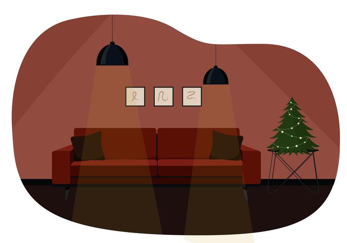 Vector Livingroom Illustration
