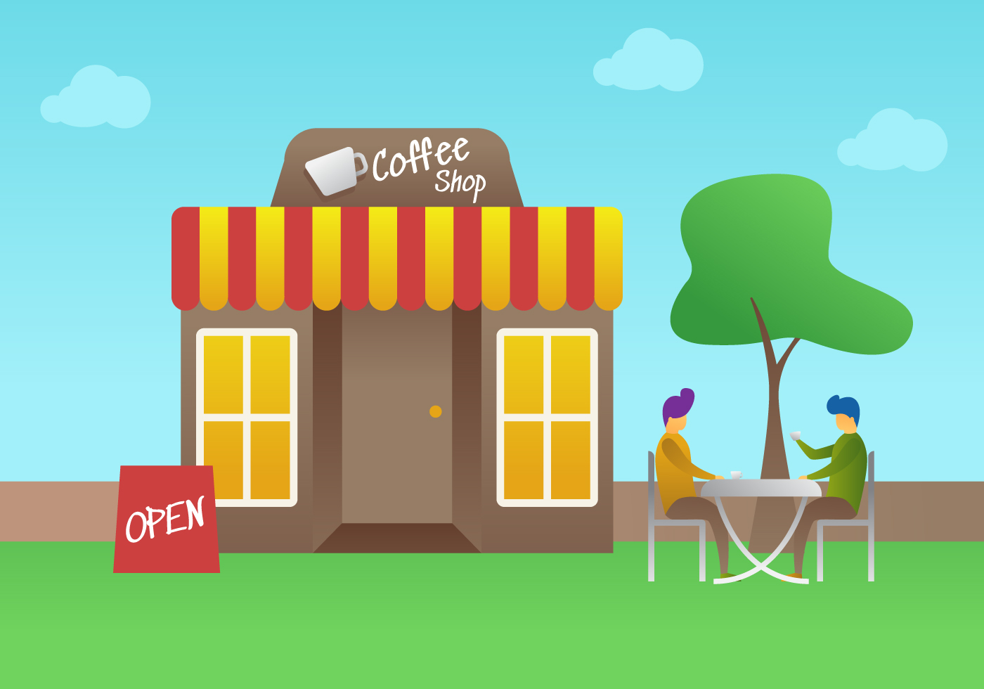 Free Free 270 Coffee Shop Svg SVG PNG EPS DXF File