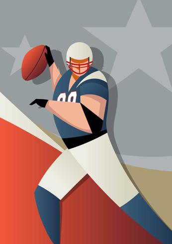 Football Player Sportsman vector