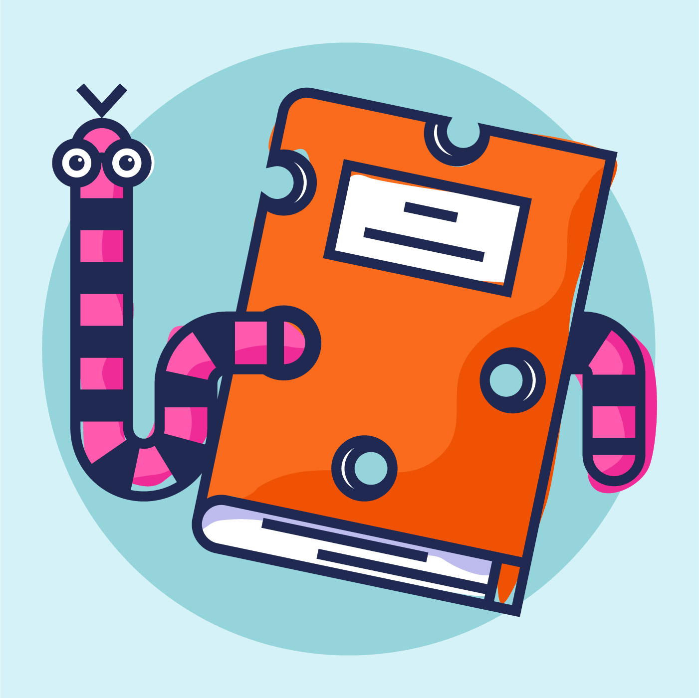 Download bookworm 268553 - Download Free Vectors, Clipart Graphics ...