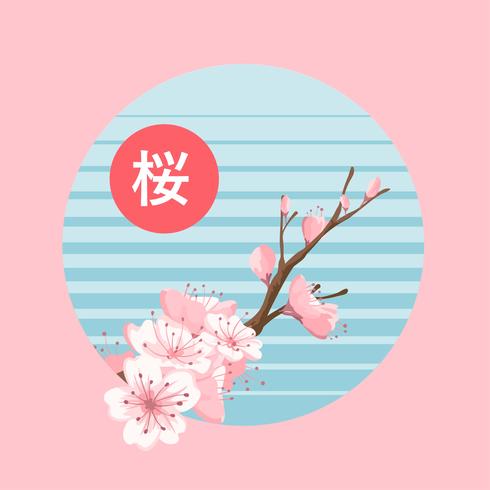 Cherry Blossom Flowers Vector