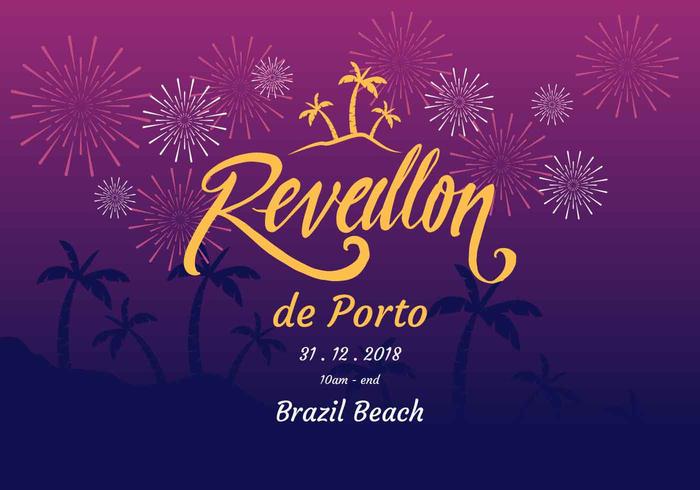 Reveillon Vector Illustration