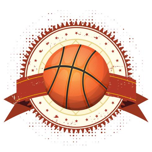 Basketball Grunge And Vintage Banner vector