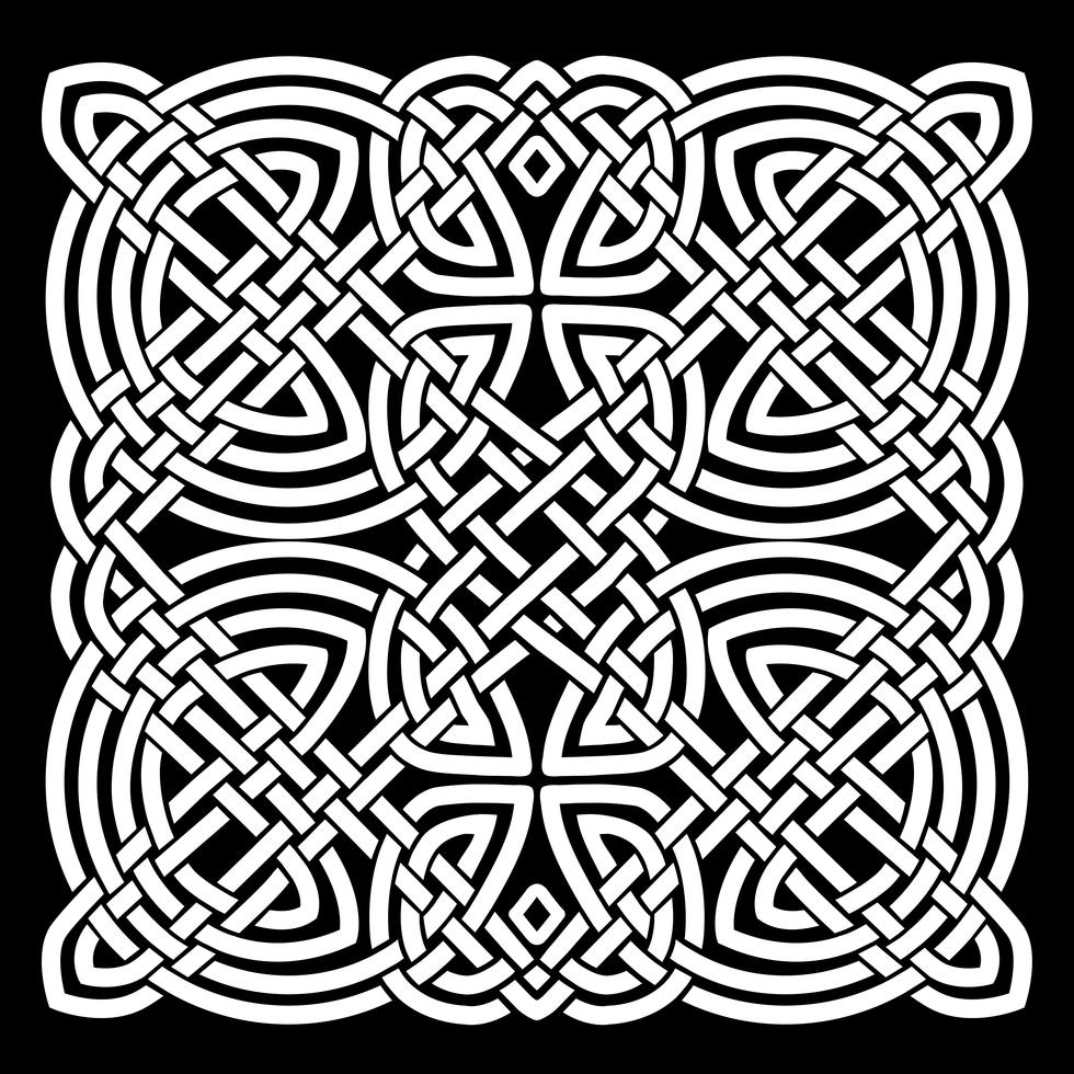 Download White And Black Celtic Mandala Background 269244 - Download Free Vectors, Clipart Graphics ...