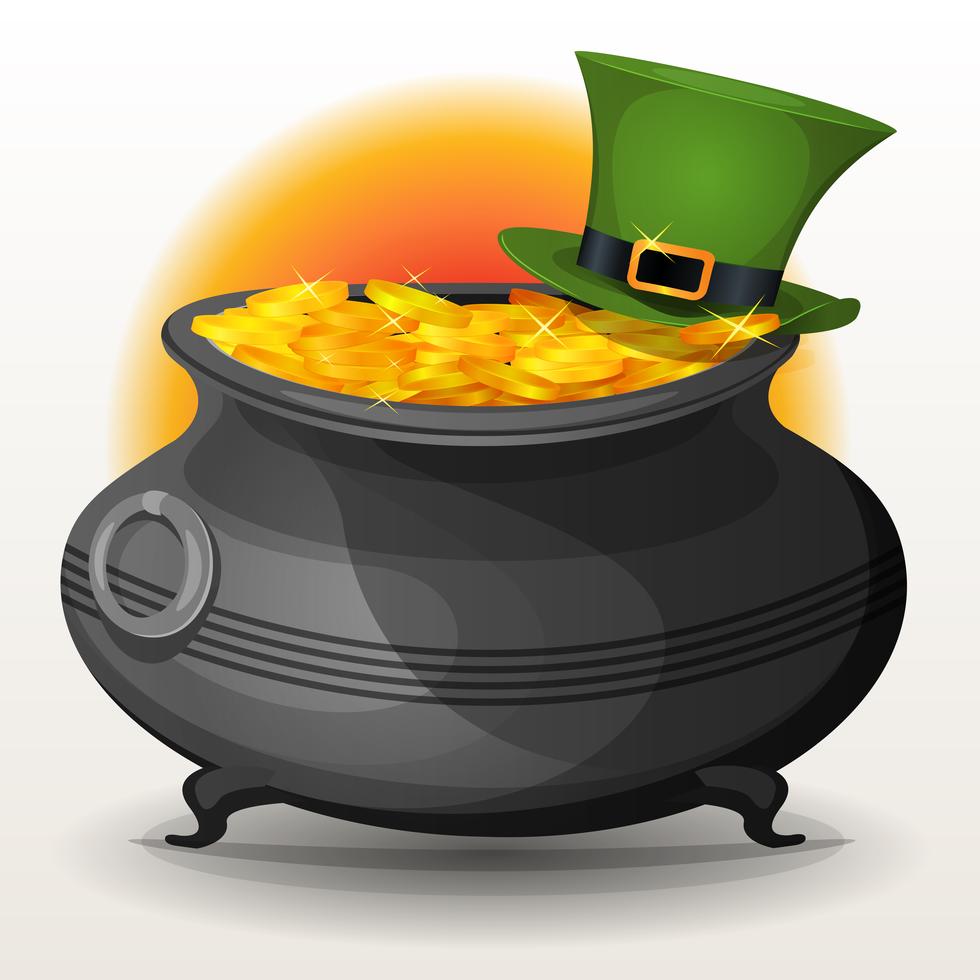 st patricks day chaudron