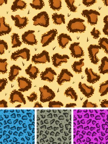 Fondo inconsútil de la piel del leopardo o del guepardo vector